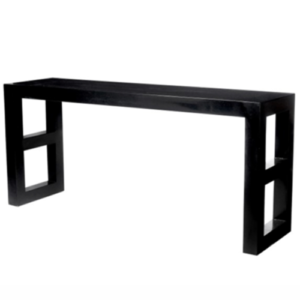 APARADOR BISTRÔ PRETO/BRANCO