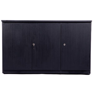 ARMÁRIO PRETO COM CHAVE