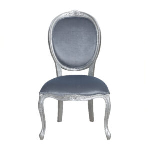 CADEIRA MEDALHÃO PRATA