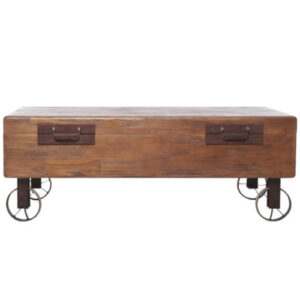 MESA CENTRO COM RODAS