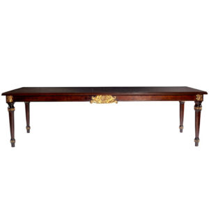 MESA DASLU FOLHA DE OURO