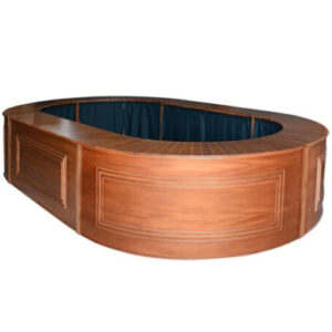 OPEN BAR AMALFI DE MADEIRA COMPLETO - 6 MÓDULOS