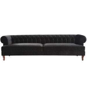 SOFÁ CAPITONÊ PRETO